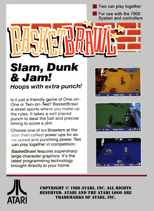 Basketbrawl — box-2D-back (WOR)