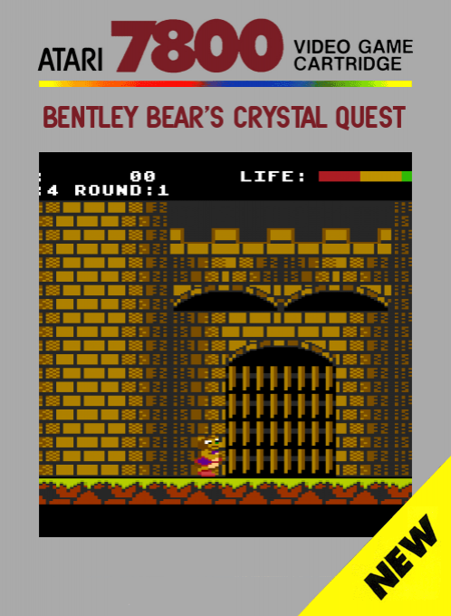 Bentley Bear's Crystal Quest — box-2D (SS)