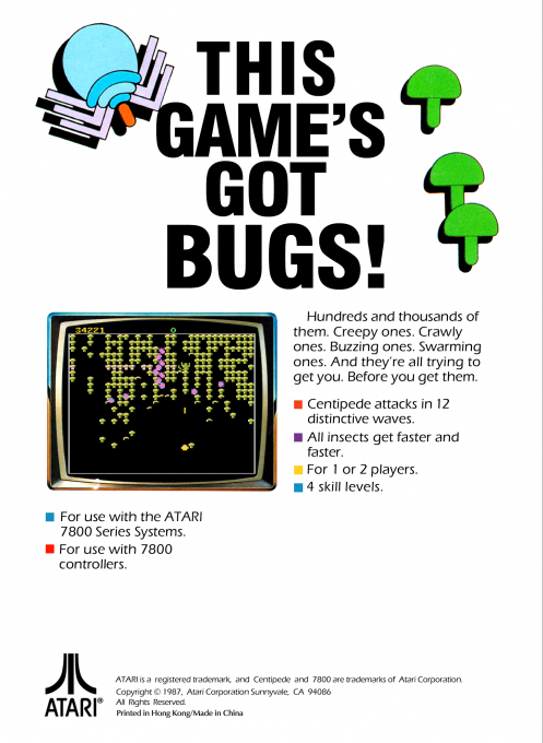 Centipede — box-2D-back (US)