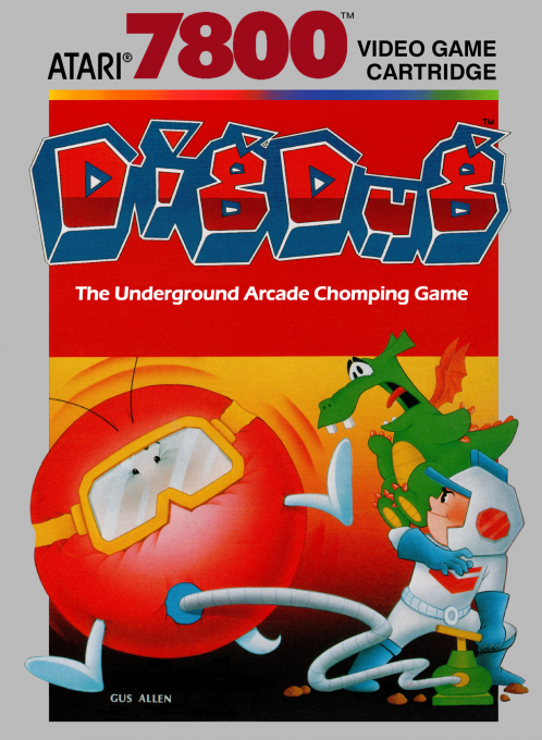 Dig Dug box art