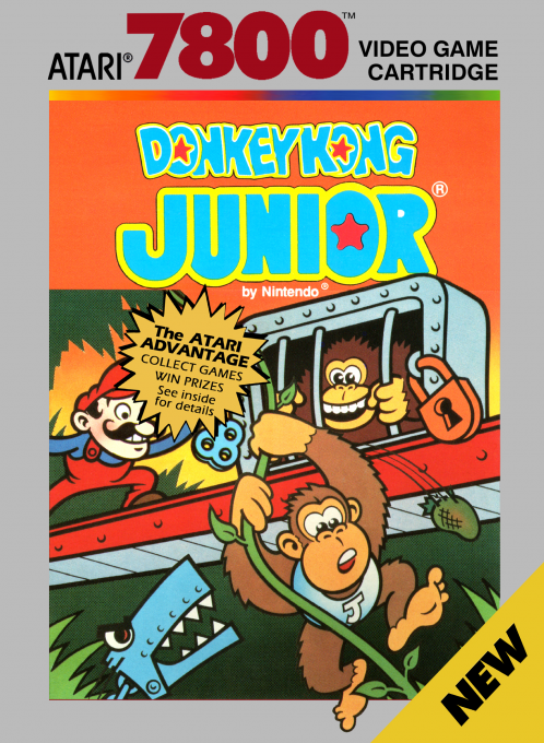 Donkey Kong Junior box art