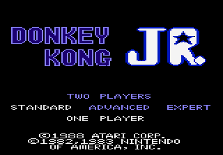 Donkey Kong Junior — sstitle (WOR)