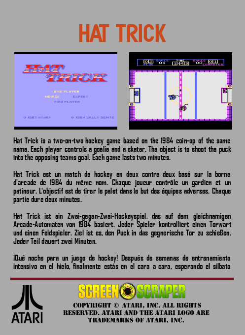Hat Trick — box-2D-back (SS)