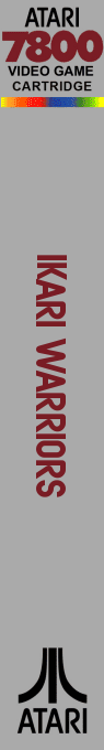 Ikari Warriors — box-2D-side (SS)