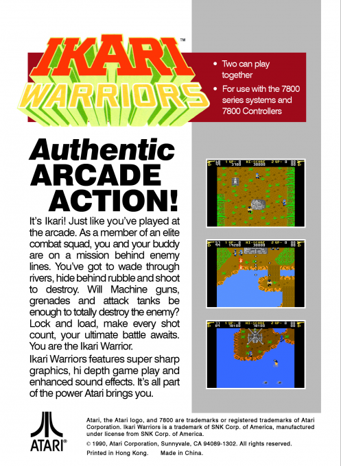 Ikari Warriors — box-2D-back (WOR)