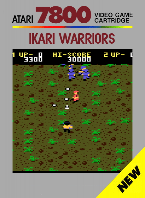 Ikari Warriors — box-2D (SS)