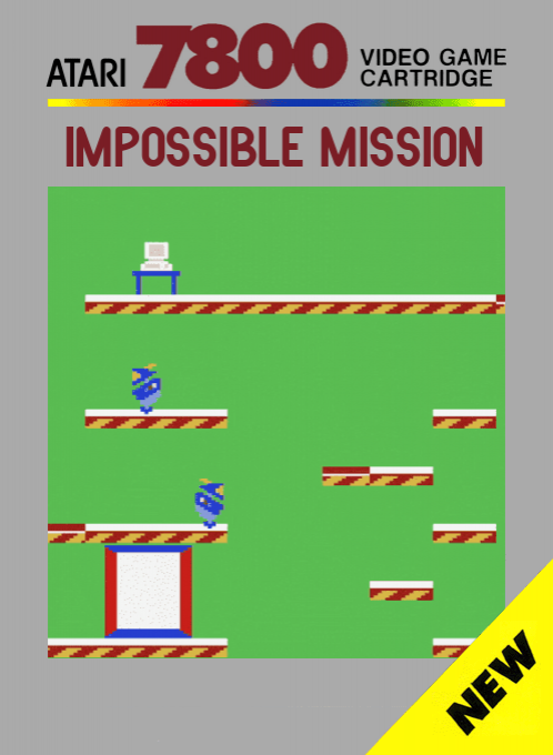 Impossible Mission — box-2D (SS)