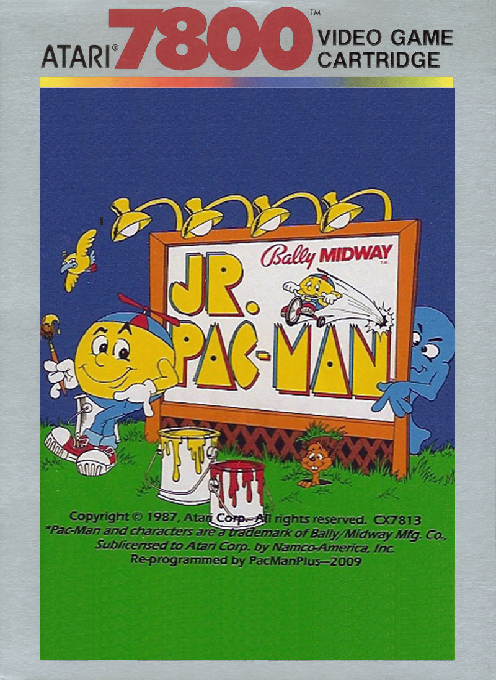 Jr Pac-Man box art