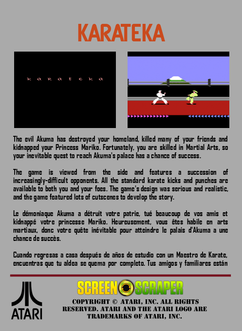 Karateka — box-2D-back (SS)
