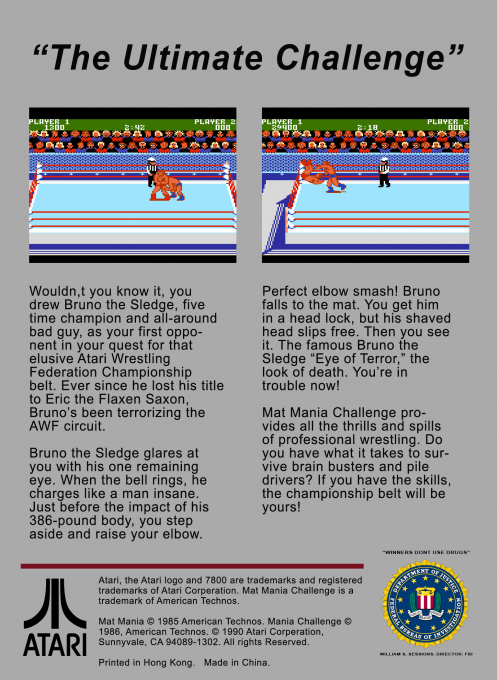 Mat Mania Challenge — box-2D-back (WOR)