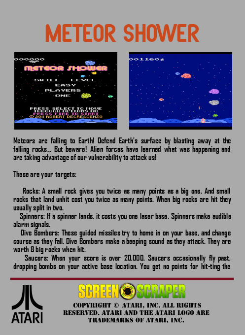 Meteor Shower — box-2D-back (SS)