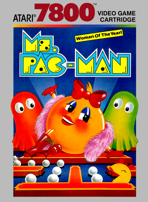 Ms. Pac-Man box art