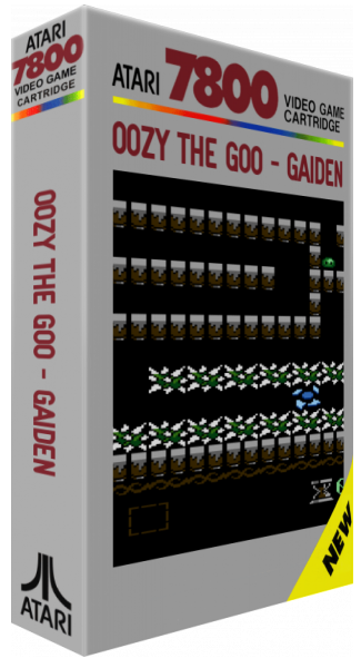 Oozy The Goo : Gaiden — box-3D (SS)