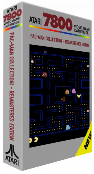 Pac-Man Collection! : Remastered Edition — box-3D (SS)