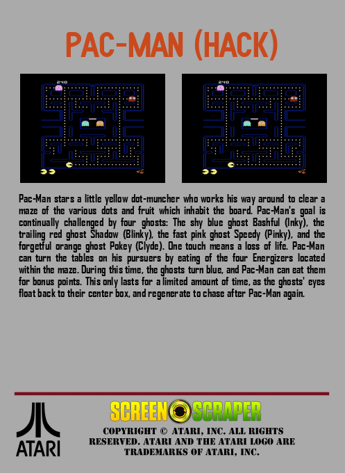 Pac-Man — box-2D-back (SS)