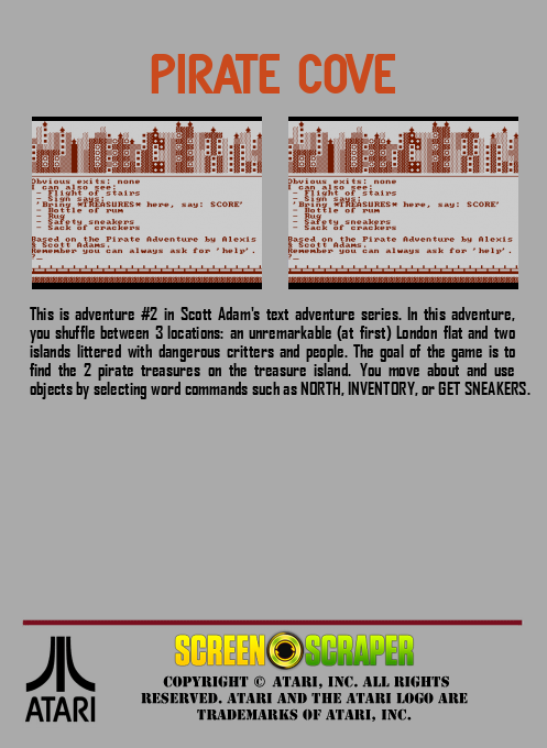 Pirate Cove — box-2D-back (SS)