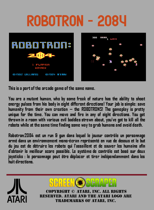 Robotron - 2084 — box-2D-back (SS)