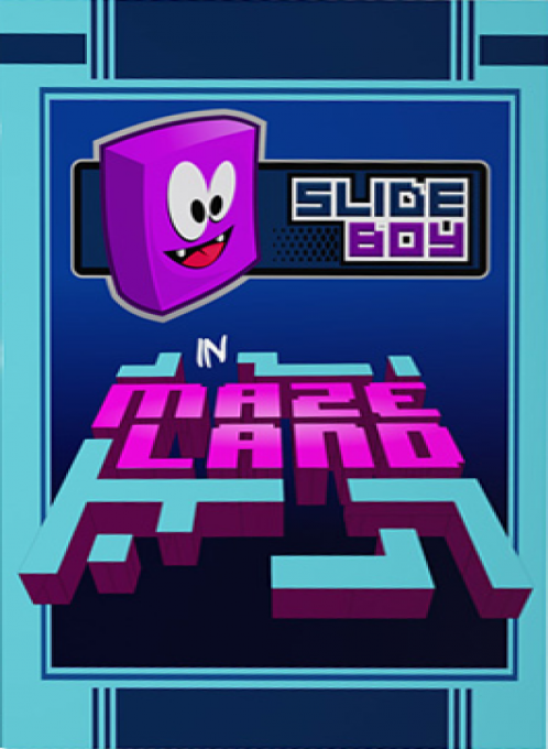 Slide Boy In Maze Land box art