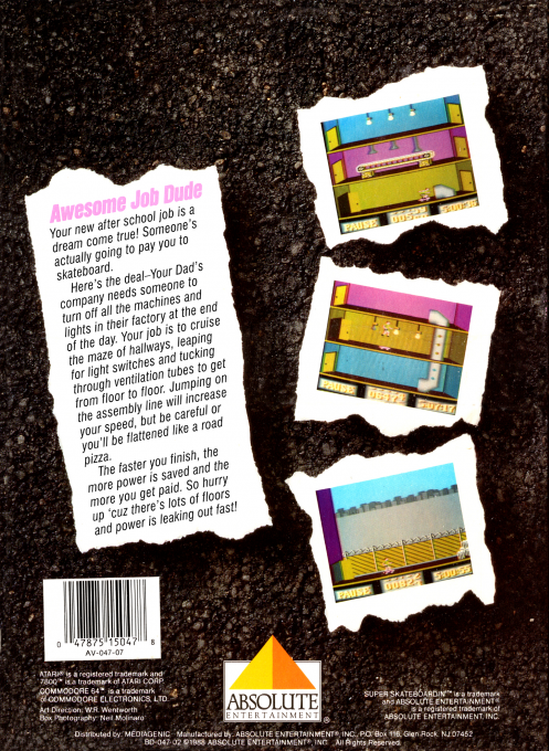 Super Skateboardin' — box-2D-back (WOR)