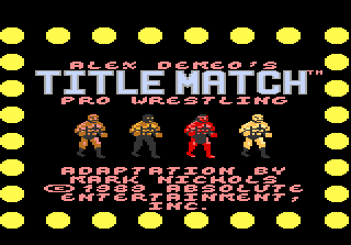 Title Match Pro Wrestling — sstitle (WOR)