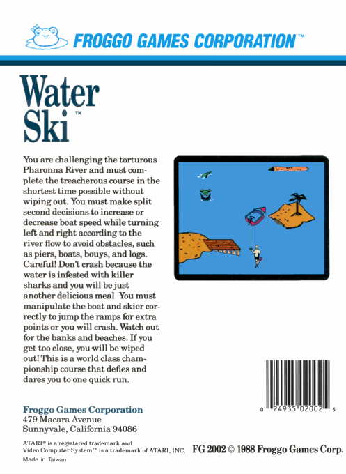 Water Ski — box-2D-back (WOR)