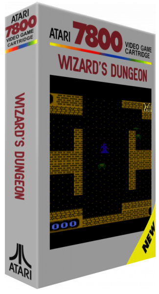 Wizard's Dungeon — box-3D (SS)
