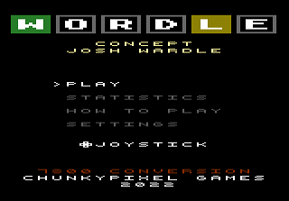 Wordle — sstitle (WOR)