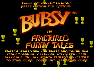 Bubsy in Fractured Furry Tales — sstitle (WOR)