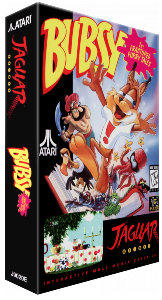 Bubsy in Fractured Furry Tales — box-3D (WOR)
