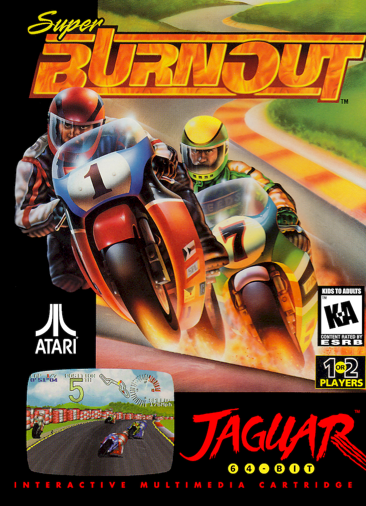 Super Burnout box art
