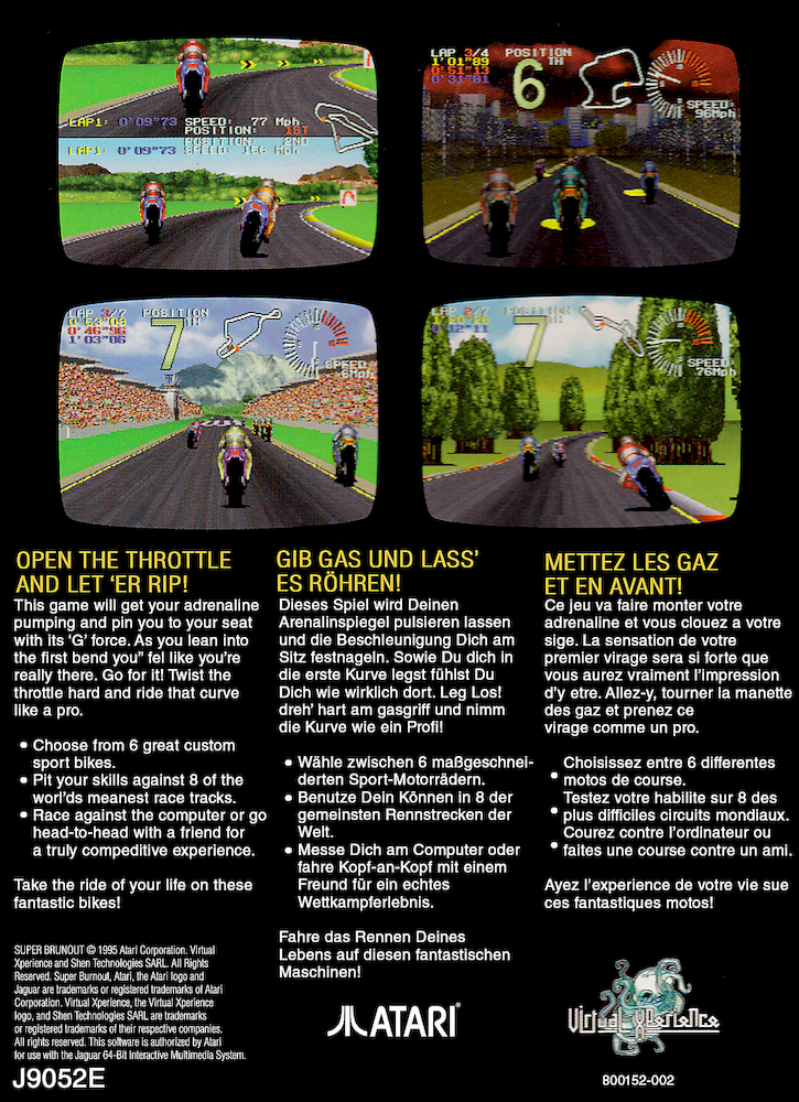 Super Burnout — box-2D-back (WOR)