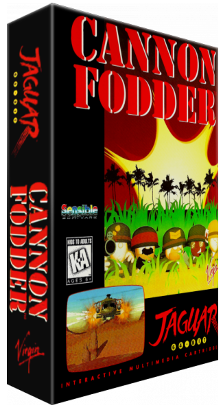 Cannon Fodder — box-3D (US)
