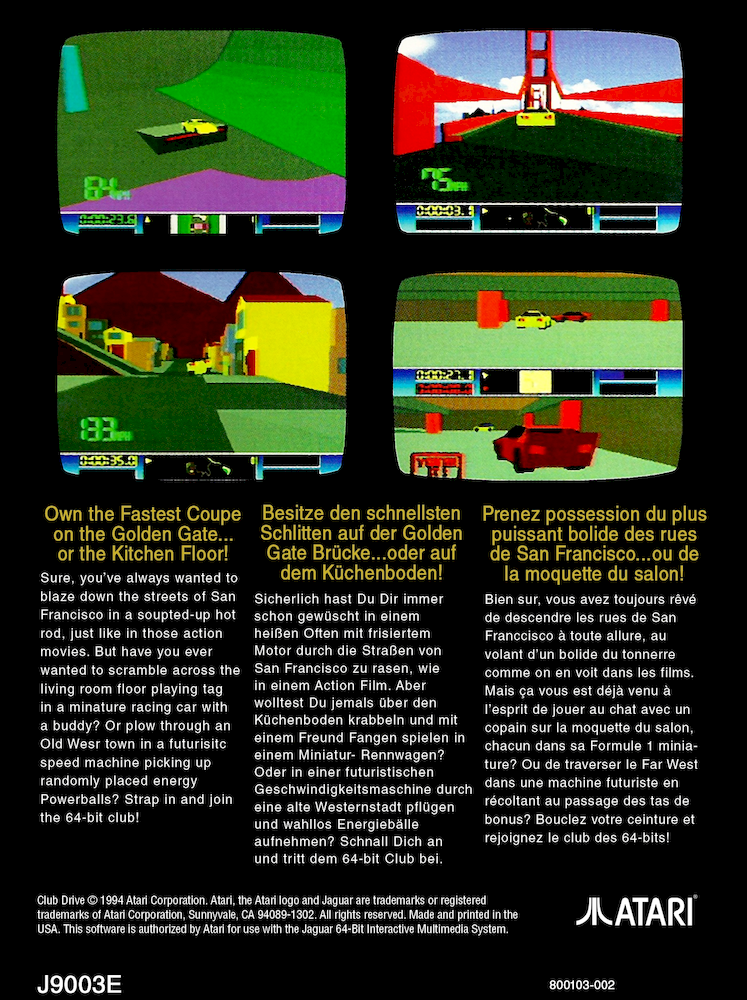 Club Drive — box-2D-back (WOR)