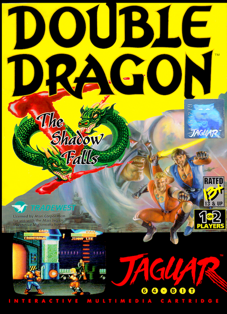 Double Dragon V : The Shadow Falls box art