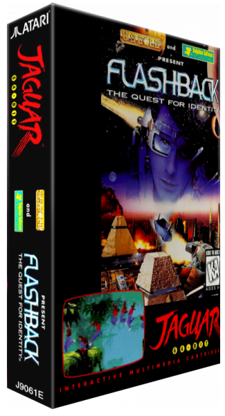 Flashback : The Quest for Identity — box-3D (US)