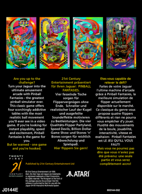 Pinball Fantasies — box-2D-back (WOR)