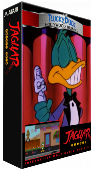 Plucky Duck in Hollywood Hijinks — box-3D (CUS)