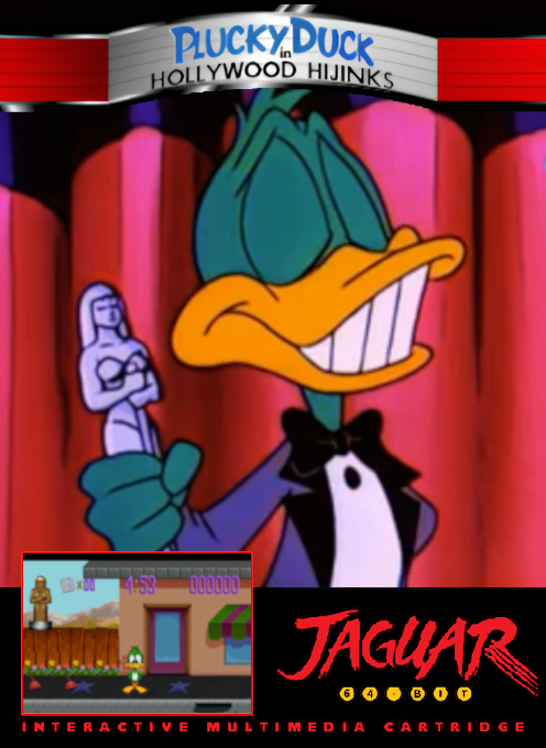 Plucky Duck in Hollywood Hijinks box art