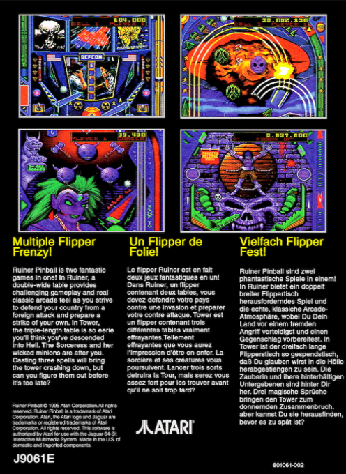 Ruiner Pinball — box-2D-back (WOR)