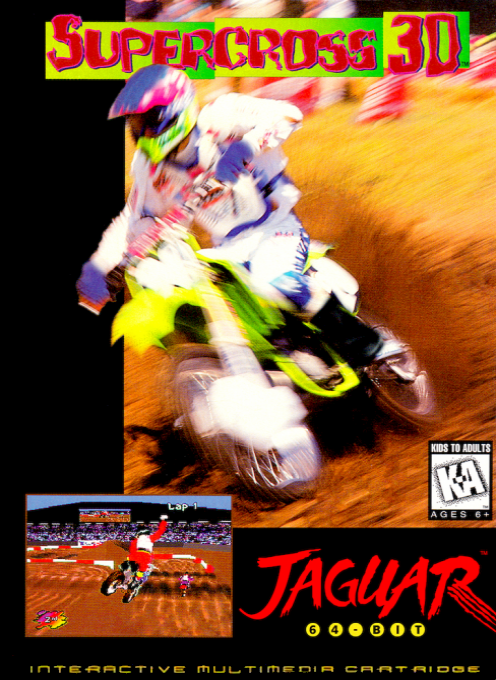 SuperCross 3D box art