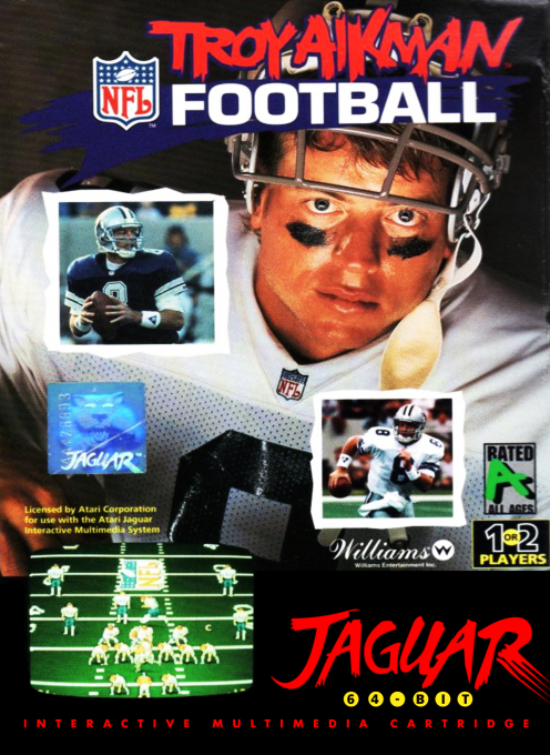 Troy Aikman NFL Football box art