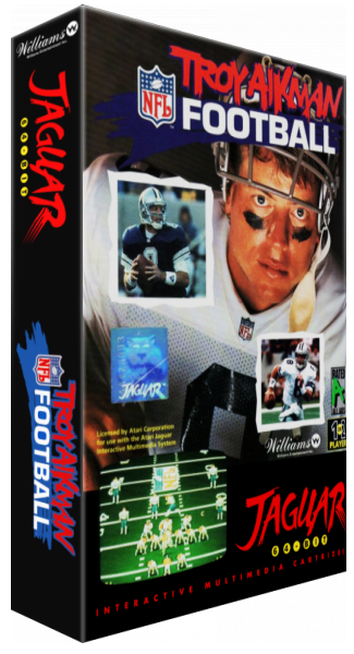 Troy Aikman NFL Football — box-3D (CUS)