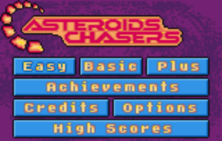 Asteroids Chasers — sstitle (WOR)