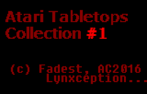 Atari Tabletops Collection — sstitle (WOR)