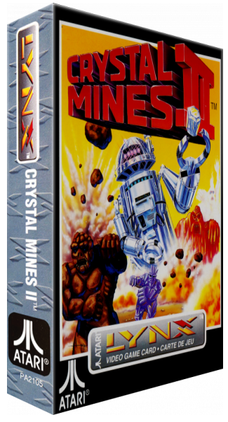 Crystal Mines 2 — box-3D (WOR)