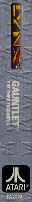 Gauntlet - The Third Encounter — box-2D-side (WOR)