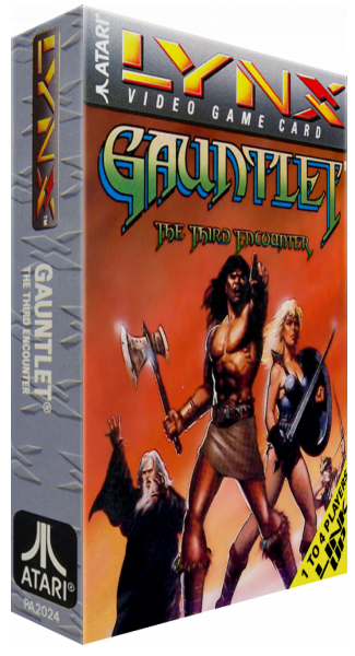 Gauntlet - The Third Encounter — box-3D (WOR)
