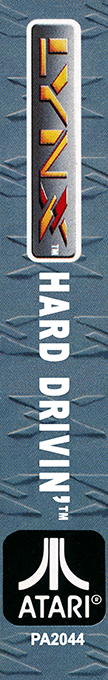 Hard Drivin' — box-2D-side (WOR)