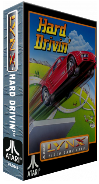 Hard Drivin' — box-3D (WOR)