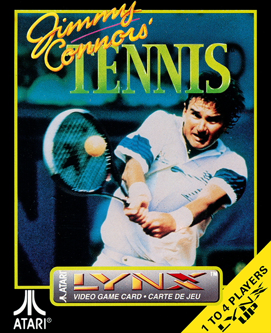 Jimmy Connors' Tennis box art